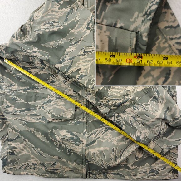 Military Parka All Purpose Environmental Camo APECS Men's Large Long NWOT - Picture 9 of 14